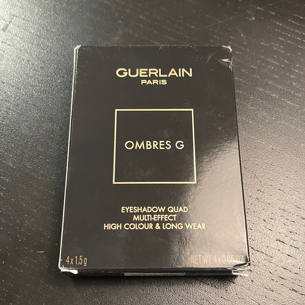 Guerlain Ombres G eyeshadow palette quad in 214 exotic orchid BNIB